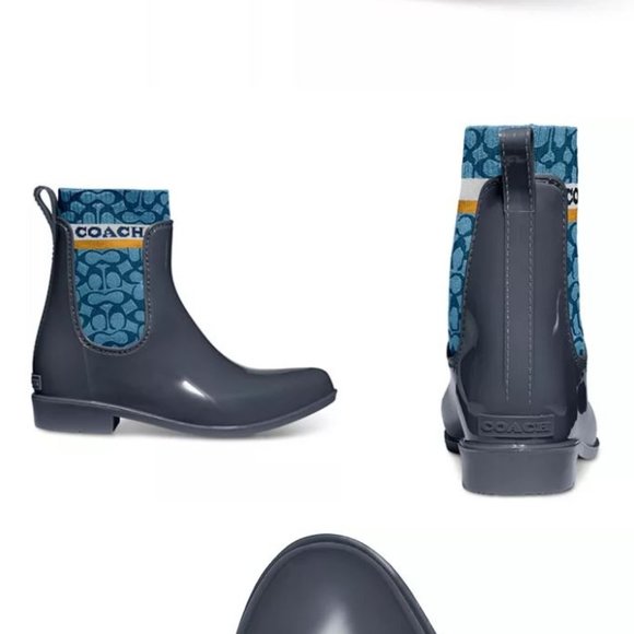 Coach Shoes Coach Womens Rivington Rain Boots Poshmark